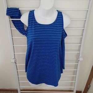 Adorable Juniors' Cold Shoulder Top